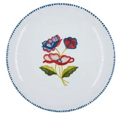 Set di 4 piatti da pane in ceramica blu Gioia