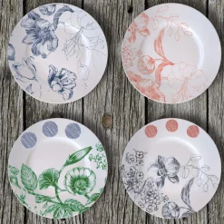 Set di 4 piatti da pane Marie Antoinette