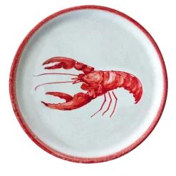 Set di 6 piatti da portata Osteria per aragoste 35cm