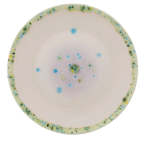 Set di 2 piatti da portata Murrine Lilla Coupe