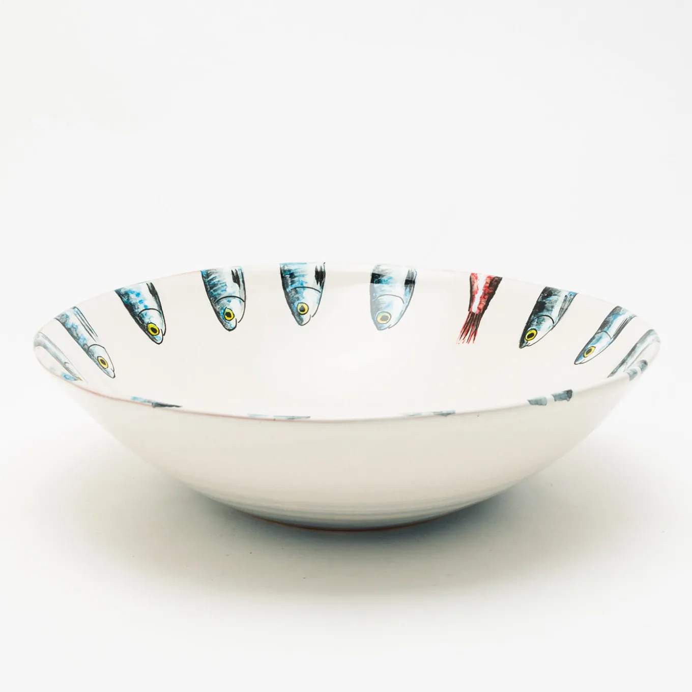 Set di 2 piatti fondi Controcorrente in ceramica #2