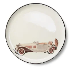 Set di 4 Piatti Piani Auto d�Epoca #2
