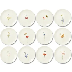 Set di 4 Piatti Piani Bloom #2