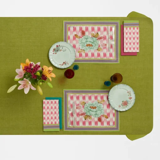 Set di 3 Piatti Piani Veranda Celadon