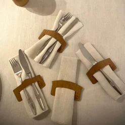 Set di 12 portatovaglioli Canal Grande di Elia Venturini