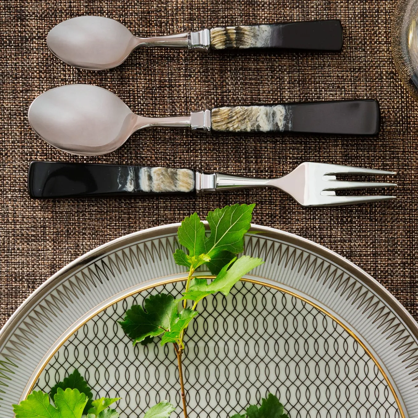 Set di 4 posate Zanthus