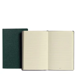 Set di 2 quaderni Milano verde scuro