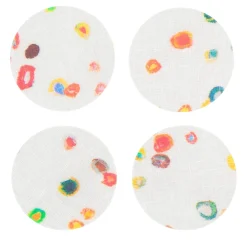 Set di 8 sottobicchieri rivestiti di grattacielo