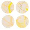Set di 8 sottobicchieri Roman Breeze in bianco