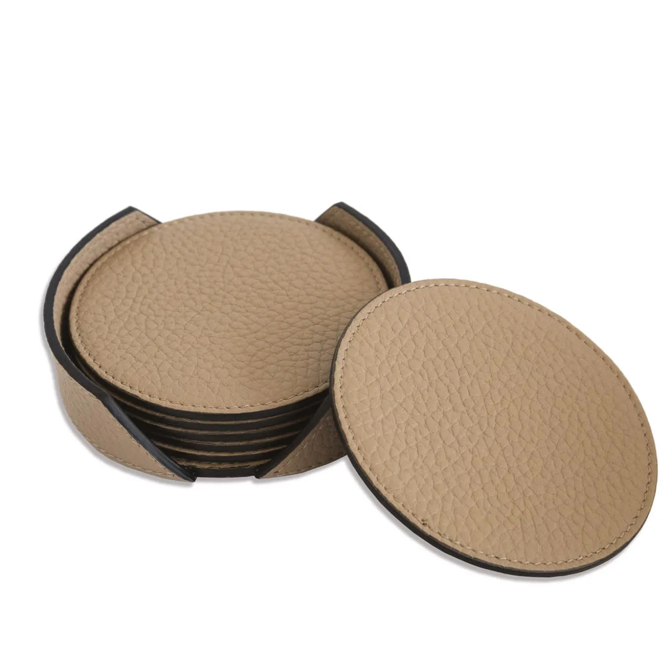Set di 6 sottobicchieri Wings Beige