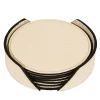 Set di 6 sottobicchieri Wings White