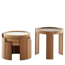 Set di 4 tavoli a incastro 780