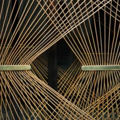 Set di 2 tavolini a incastro Aegis di Ziad Alonaizy