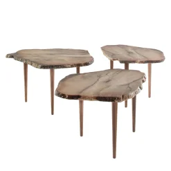 Set di 3 tavolini Tellus