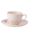 Set di 2 tazze da tè e piattini Berry
