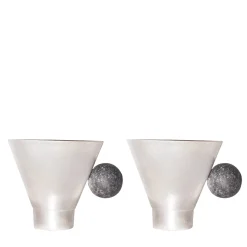 Set di 2 tazze di lava