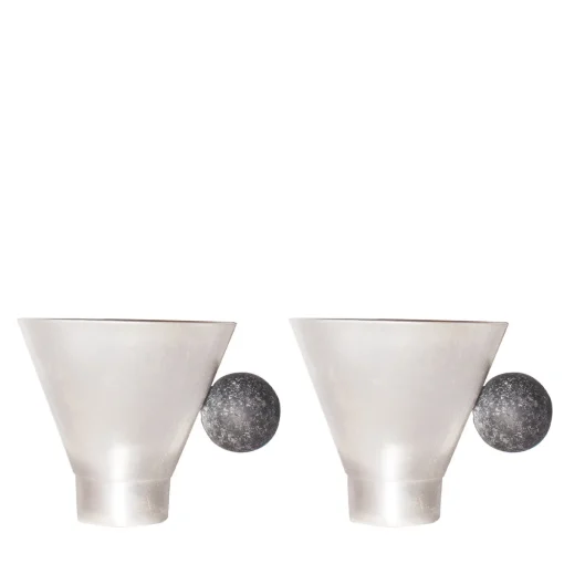 Set di 2 tazze di lava