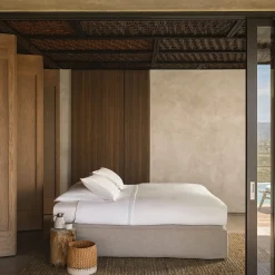 Set di 2 tazze e zuccheriera con coperchio in legno