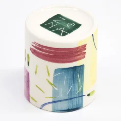 Set di 4 tazze Flora