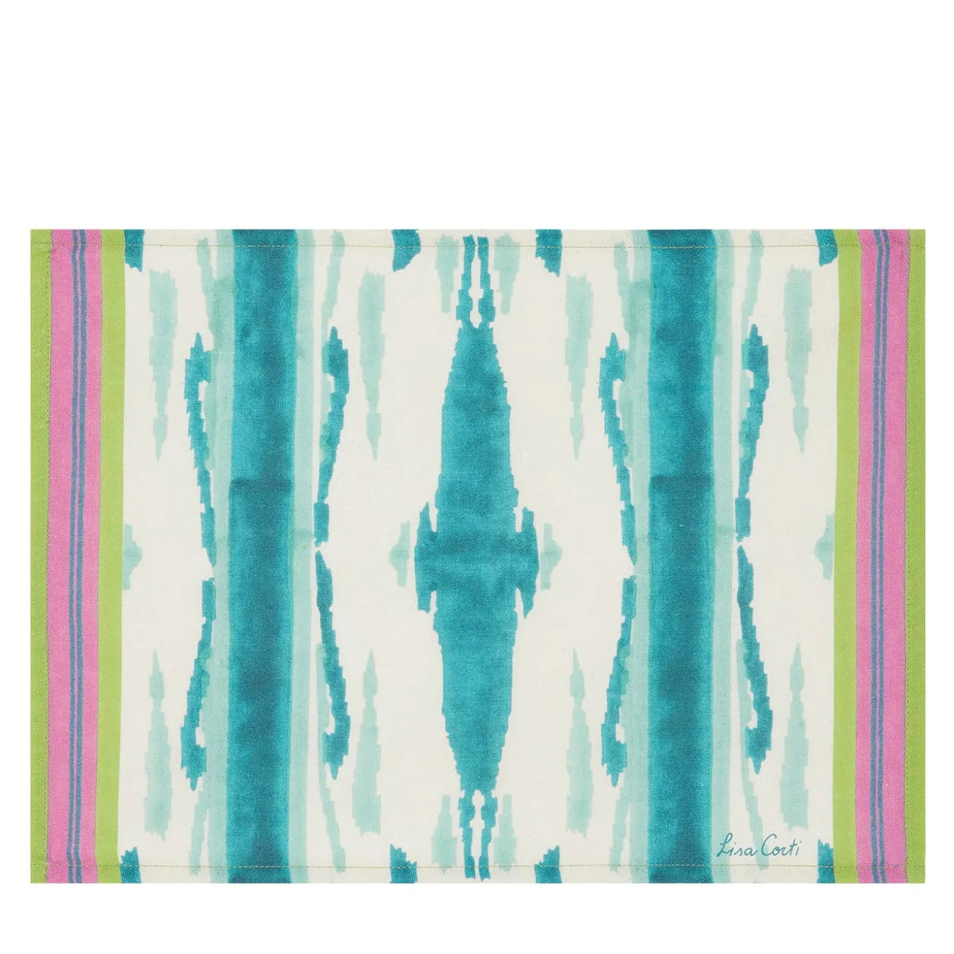 Set di 4 tovagliette Flame Design Pavone Veronese