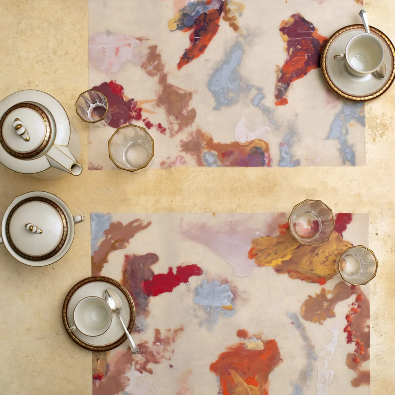 Set di 2 tovagliette rettangolari Apollo