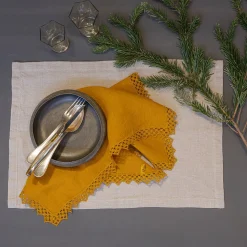 Set di 4 tovaglioli in macramè