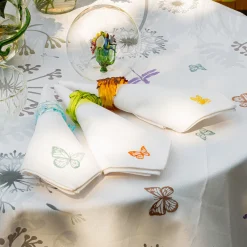 Set di 4 tovaglioli Promenade Botanica