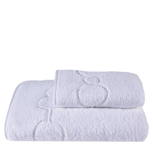 Set di asciugamani bianchi Shangri-La