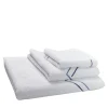 Set di asciugamani da bagno Aquarelle bianchi