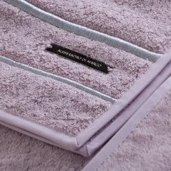 Set di asciugamani da bagno grandi - Rosa cipria