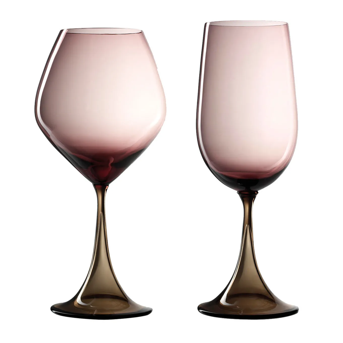 Set di bicchieri da vino rosa Shiraz e Riesing Gran Cru Mille e Una Notte di NasonMoretti e Stefano Marcato