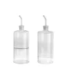 Set di bottiglie di vetro per olio e aceto Stile