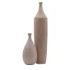 Set di bottiglie scultoree in legno #1