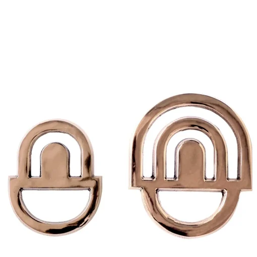 Set di due ganci Bronzino - Piccolo e medio