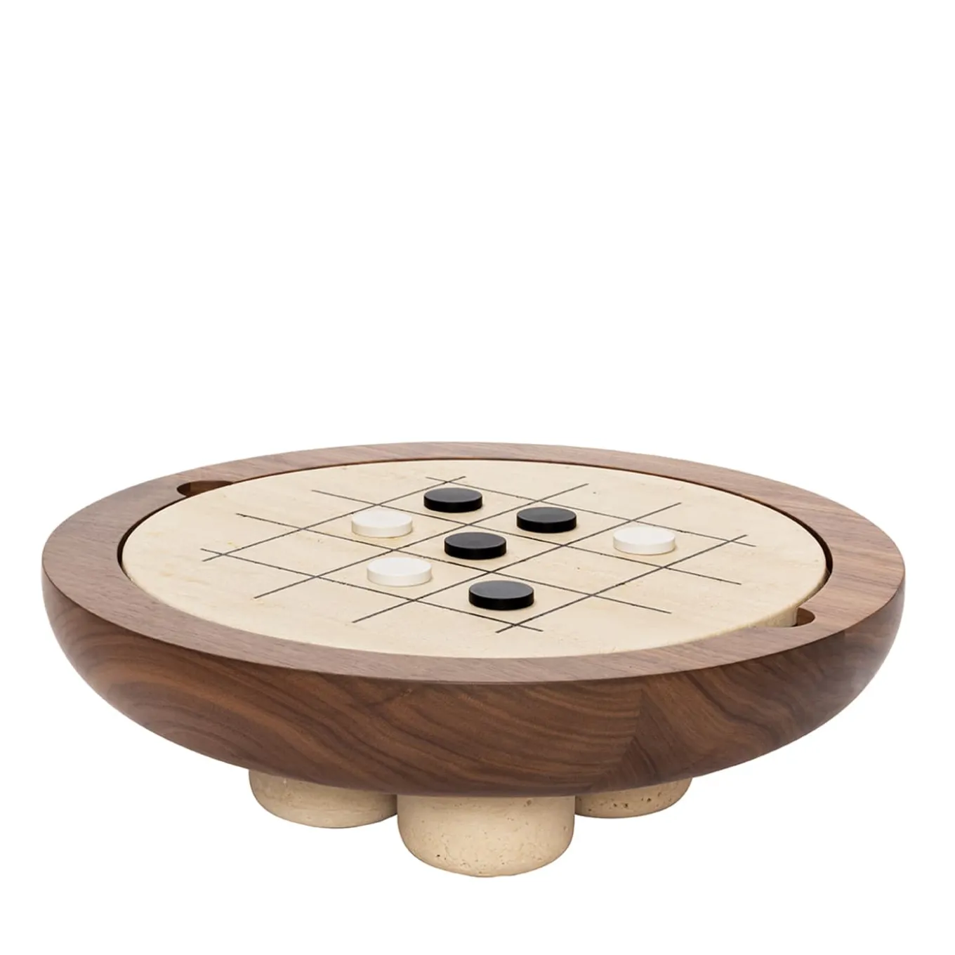 Set di gioco Mocambo Muehle Tic Tac Toe Design di Simone Fanciullacci