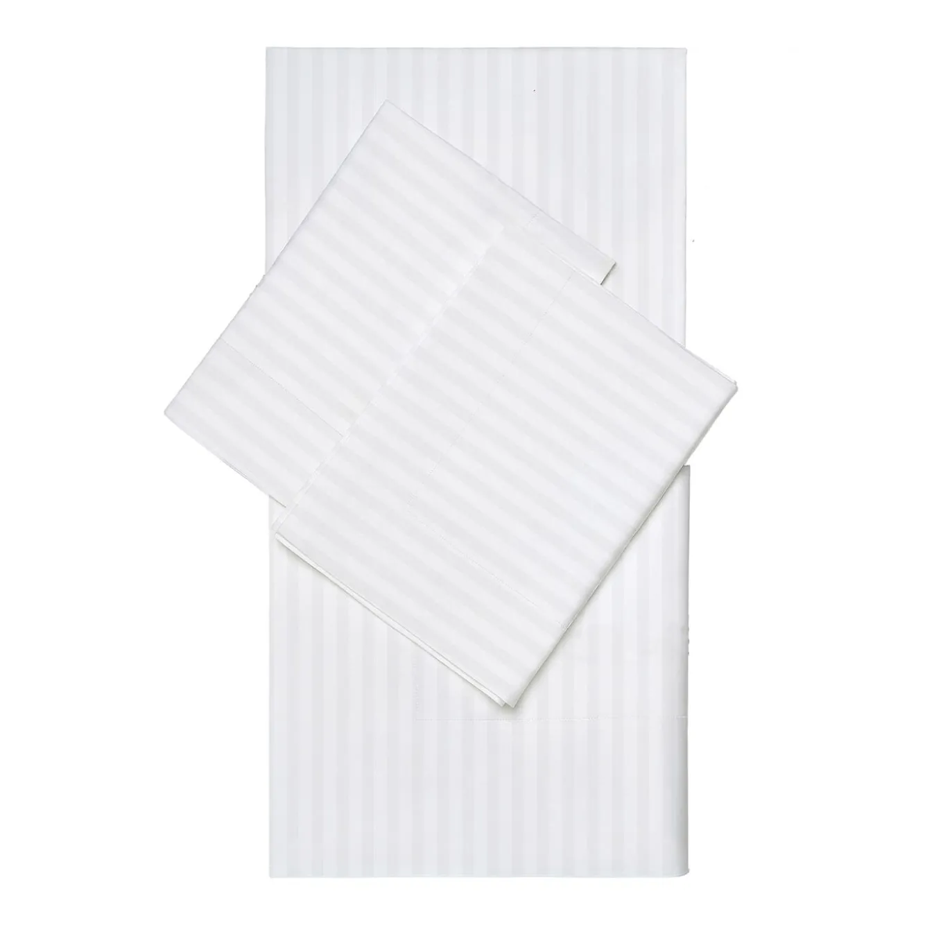 Set di lenzuola Athos Jacquard Bianco US King