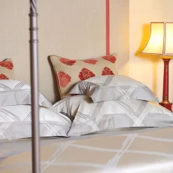 Set di lenzuola quattro generazioni Jacquard grigio US King