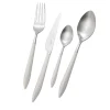 Set di posate Ares 24 pezzi in bianco con scatola