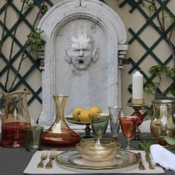 Set di sei calici grandi Arlecchino