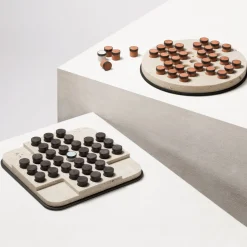 Set di solitari di marmo quadrati Tivoli