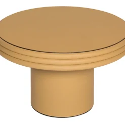 Set di tre tavoli rotondi Scala con base a colonna