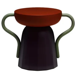 Sgabello Allié Red di Luca Nichetto