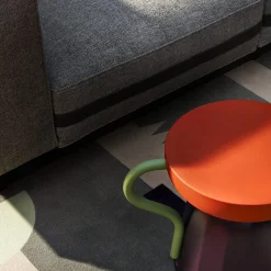 Sgabello Allié Red di Luca Nichetto