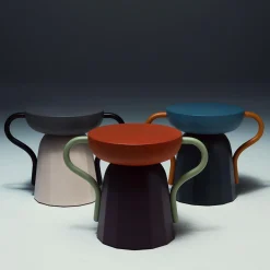 Sgabello Allié Red di Luca Nichetto