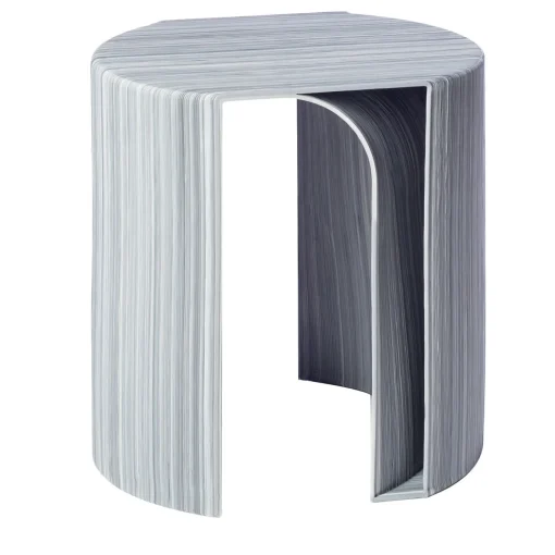 Sgabello Anacapri grigio