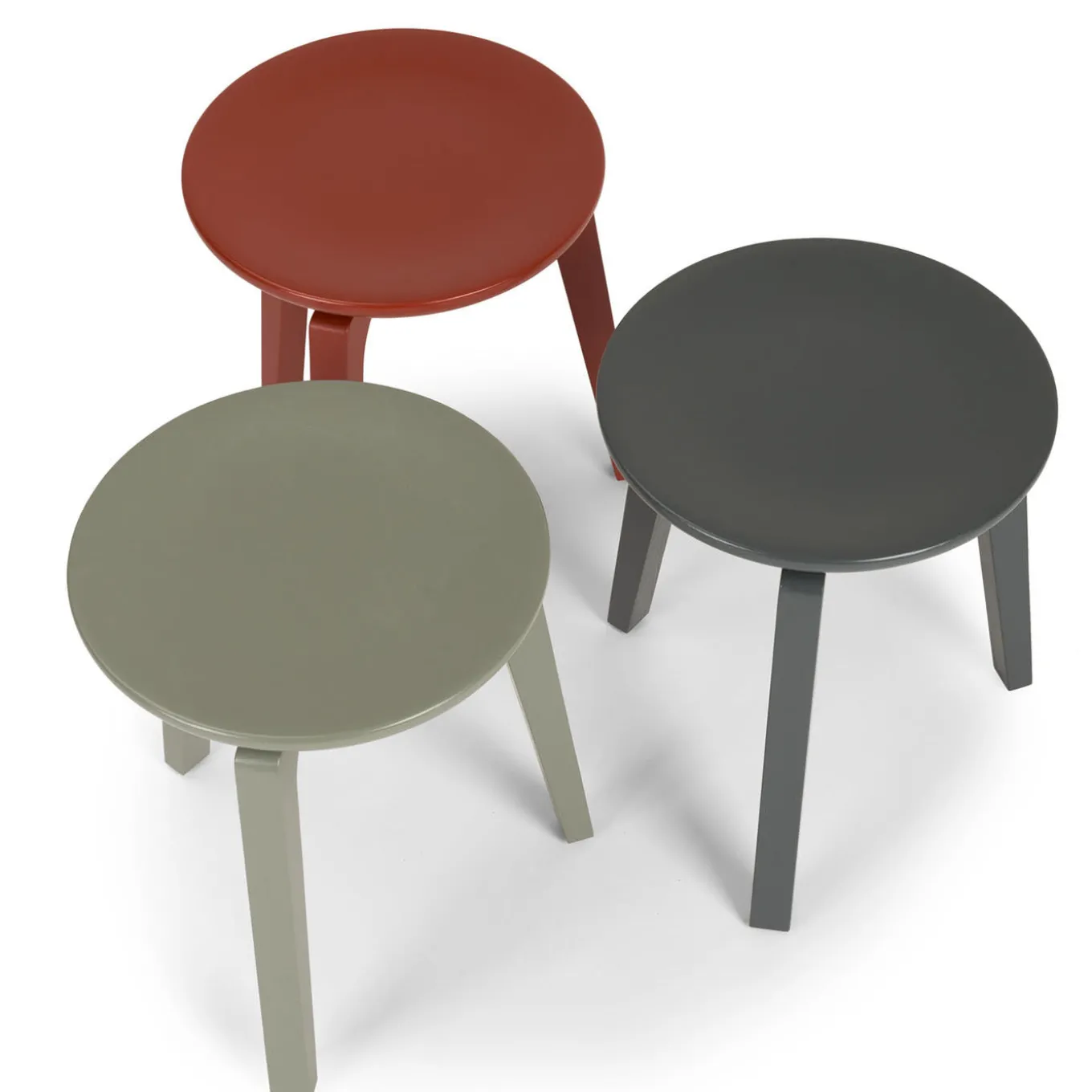 Sgabello basso Tod Red