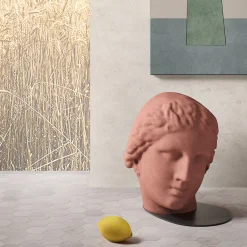 Sgabello Betti rosso mattone di Marialaura Rossiello Studio Irvine