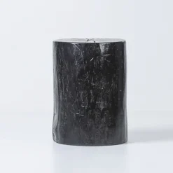 Sgabello Codicillus II in rovere nero