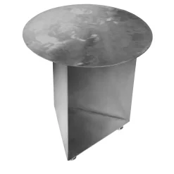Sgabello da ballo Cloud in acciaio inox