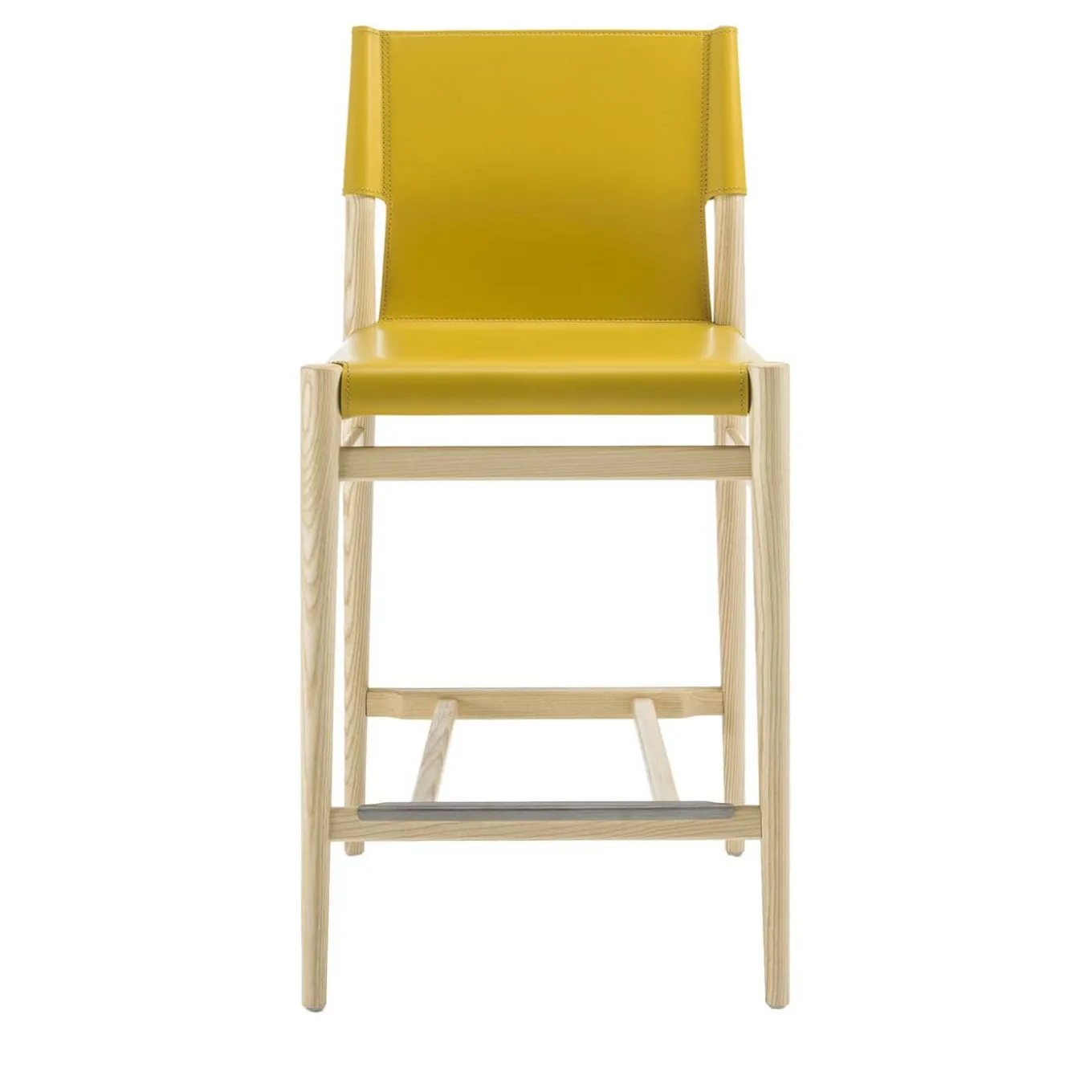 Sgabello da banco Ledermann di Tom Kelley